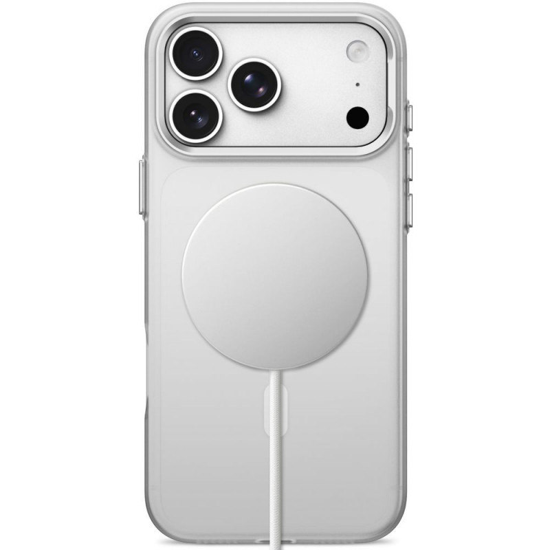 Tech-Protect MagZero MagSafe apvalks, paredzēts Apple iPhone 17 Pro / 18 Pro, matēts balts
