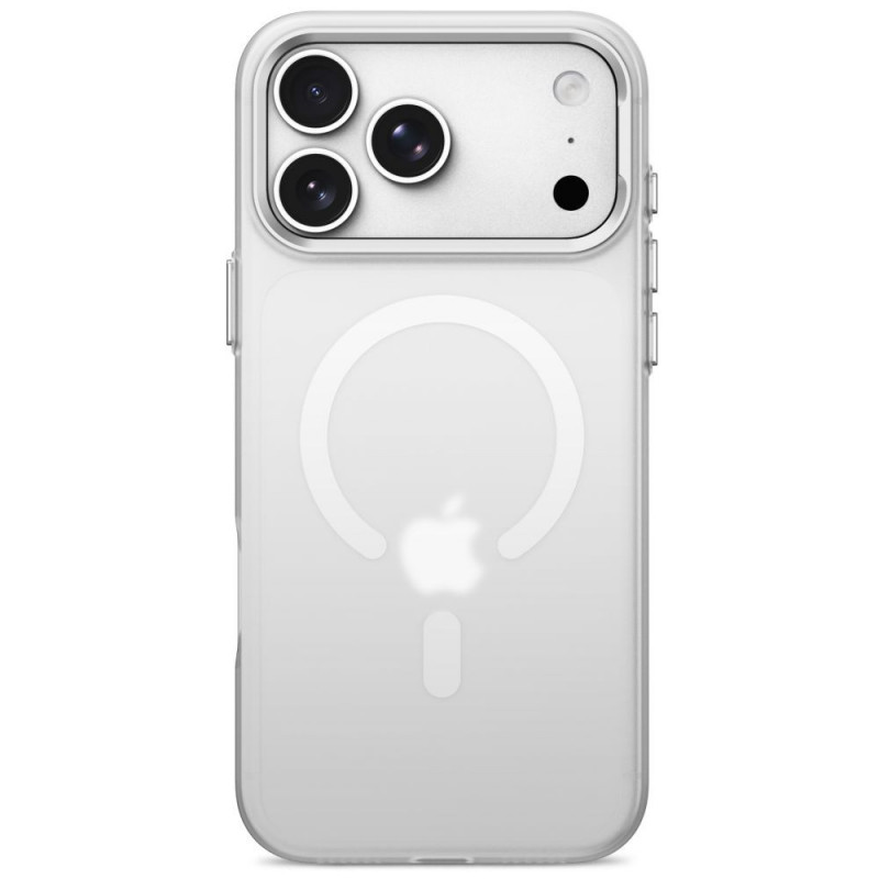 Tech-Protect MagZero MagSafe apvalks, paredzēts Apple iPhone 17 Pro Max / 18 Pro Max, matēts balts
