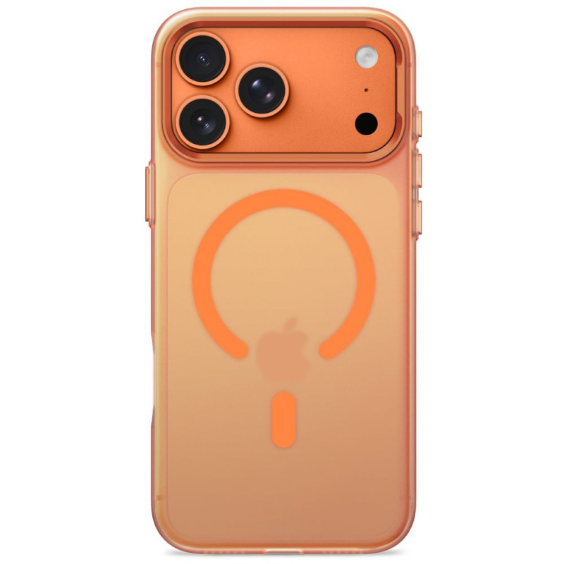 Tech-Protect MagZero MagSafe apvalks, paredzēts Apple iPhone 17 Pro Max / 18 Pro Max, matēts Cosmic Orange