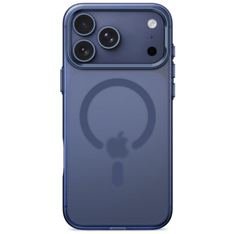 Tech-Protect MagZero MagSafe apvalks, paredzēts Apple iPhone 17 Pro Max / 18 Pro Max, matēts tumši zils