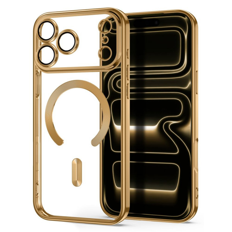 Tech-Protect Magflex MagSafe apvalks Apple iPhone 17 Pro / 18 Pro, spīdīgi zelta krāsā