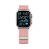 Tech-Protect Nylon Sport siksniņa Apple Watch 44/45/46/49 mm, gaiši rozā