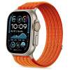 Tech-Protect Nylon Sport siksniņa Apple Watch 44/45/46/49 mm, oranža