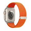 Tech-Protect Nylon Sport siksniņa Apple Watch 44/45/46/49 mm, oranža