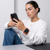 Tech-Protect Nylon Sport siksniņa Apple Watch 44/45/46/49 mm, oranža