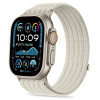 Tech-Protect Nylon Sport siksniņa Apple Watch 8 / 9 / 10 / 11 / SE / Ultra 44 / 45 / 46 / 49 mm pulksteņiem, Starlight
