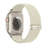 Tech-Protect Nylon Sport siksniņa Apple Watch 8 / 9 / 10 / 11 / SE / Ultra 44 / 45 / 46 / 49 mm pulksteņiem, Starlight