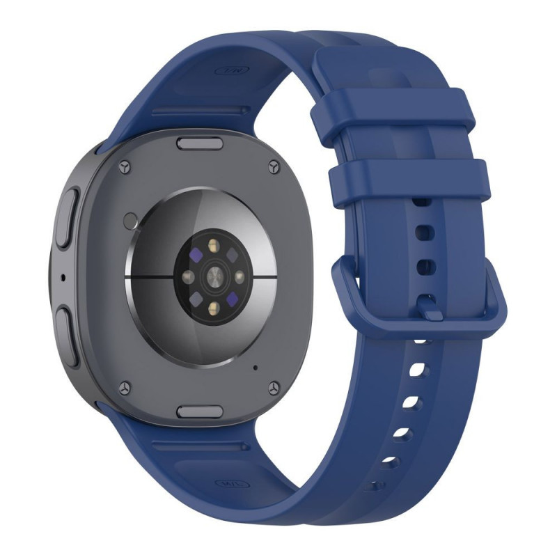 Tech-Protect Silicone Evo siksniņa Samsung Galaxy Watch 8 / 9 / Classic 40 / 44 / 46 mm pulksteņiem, tumši zila