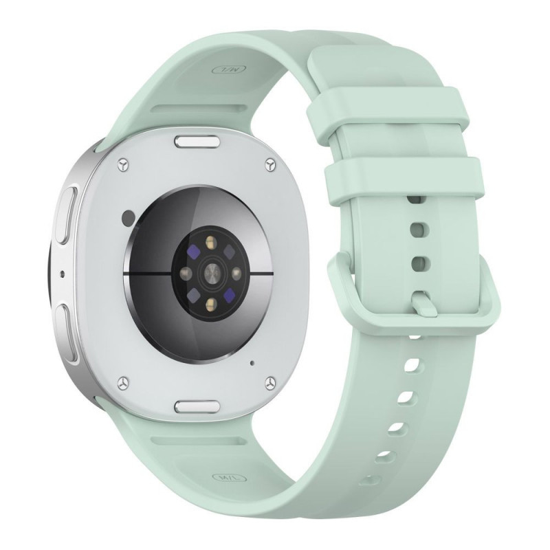 Tech-Protect Silicone Evo siksniņa Samsung Galaxy Watch 8 / 9 / Classic 40 / 44 / 46 mm pulksteņiem, piparmētru krēma