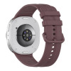 Tech-Protect Silicone Evo siksniņa Samsung Galaxy Watch 8 / 9 / Classic 40 / 44 / 46 mm pulksteņiem, samtaina plūme