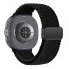 Tech-Protect NylonMag siksniņa Samsung Galaxy Watch 8 / 9 / Classic 40 / 44 / 46 mm pulksteņiem, melna