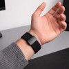 Tech-Protect NylonMag siksniņa Samsung Galaxy Watch 8 / 9 / Classic 40 / 44 / 46 mm pulksteņiem, melna