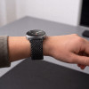 Tech-Protect NylonMag siksniņa Samsung Galaxy Watch 8 / 9 / Classic 40 / 44 / 46 mm pulksteņiem, melna