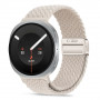 Tech-Protect NylonMag siksniņa Samsung Galaxy Watch 8 / 9 / Classic 40 / 44 / 46 mm pulksteņiem, Starlight
