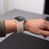 Tech-Protect NylonMag siksniņa Samsung Galaxy Watch 8 / 9 / Classic 40 / 44 / 46 mm pulksteņiem, Starlight