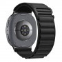 Tech-Protect Nylon Pro siksniņa Samsung Galaxy Watch 8 / 9 / Classic 40 / 44 / 46 mm pulksteņiem, melna