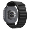 Tech-Protect Nylon Pro siksniņa Samsung Galaxy Watch 8 / 9 / Classic 40 / 44 / 46 mm pulksteņiem, melna