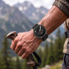 Tech-Protect Nylon Pro siksniņa Samsung Galaxy Watch 8 / 9 / Classic 40 / 44 / 46 mm pulksteņiem, melna