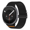 Tech-Protect Nylon Clasp pulksteņa siksniņa, paredzēta Samsung Galaxy Watch 8 / 9 / Classic 40 / 44 / 46 mm, melna