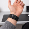 Tech-Protect Nylon Clasp pulksteņa siksniņa, paredzēta Samsung Galaxy Watch Ultra 1 / 2 2024-2026 47 mm, melna