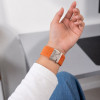 Tech-Protect Nylon Clasp pulksteņa siksniņa, paredzēta Samsung Galaxy Watch Ultra 1 / 2 2024-2026 47 mm, oranža