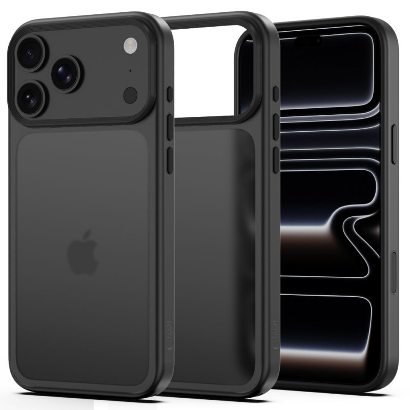 Tech-Protect Magmat CC apvalks tālrunim Apple iPhone 17 Pro Max / 18 Pro Max, matēti melns