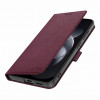 Tech-Protect Wallet maciņš-vāciņš Xiaomi Redmi Note 17 Pro 5G, bordo krāsā