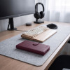 Tech-Protect Wallet maciņš-vāciņš Xiaomi Redmi Note 17 Pro 5G, bordo krāsā