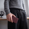 Tech-Protect Wallet maciņš-vāciņš Xiaomi Redmi Note 17 Pro 5G, bordo krāsā