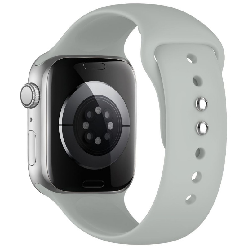 Tech-Protect Silicone siksniņa Apple Watch 8/9/10/11/12/SE 40/41/42 mm, pelēka