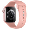 Tech-Protect Silicone siksniņa Apple Watch 8/9/10/11/12/SE/Ultra 44/45/46/49 mm, putekļainas rozes krāsā