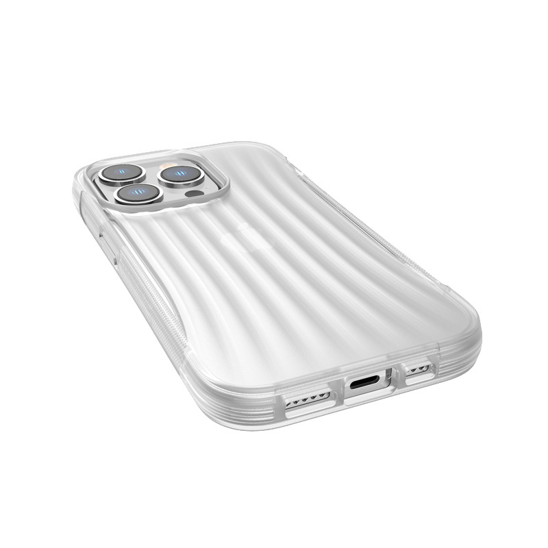 X-Doria Raptic Clutch apvalks Apple iPhone 14 Pro, caurspīdīgs
