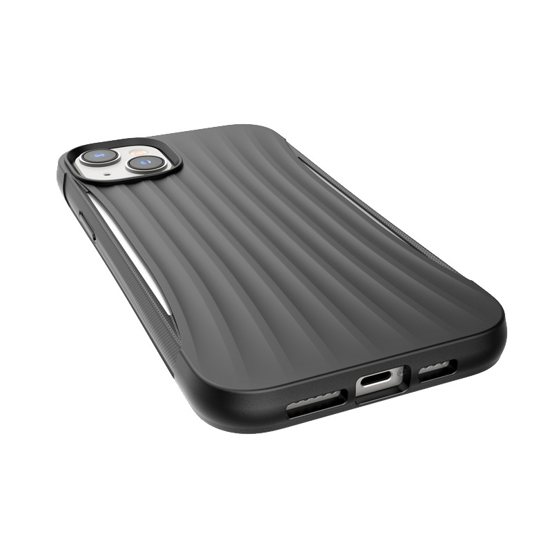 X-Doria Raptic Clutch apvalks Apple iPhone 14 Plus / 15 Plus, melns