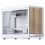 Jonsbo D33 Wood datora korpuss, mazs korpuss, mATX, rūdīts stikls, balts, koks (D33 WD/WHITE)