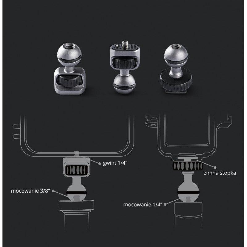 PGYTECH P-CG-009 Magic Arm kamerām / gimbaliem