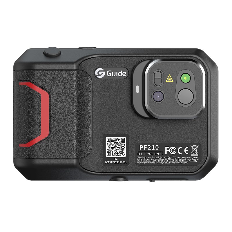 Guide Sensmart PF210 termovīzijas kamera, 256 x 192 pikseļi, melna