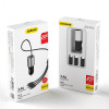 Dudao R5ProN auto lādētājs ar iebūvētu 3 vienā vadu (Lightning / USB-C / micro USB), 3,4 A, 1 m, melns