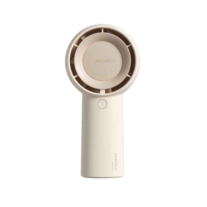Jisulife Life5 Plus (FA43) rokas ventilators, 4000 mAh, USB-C, bēšs