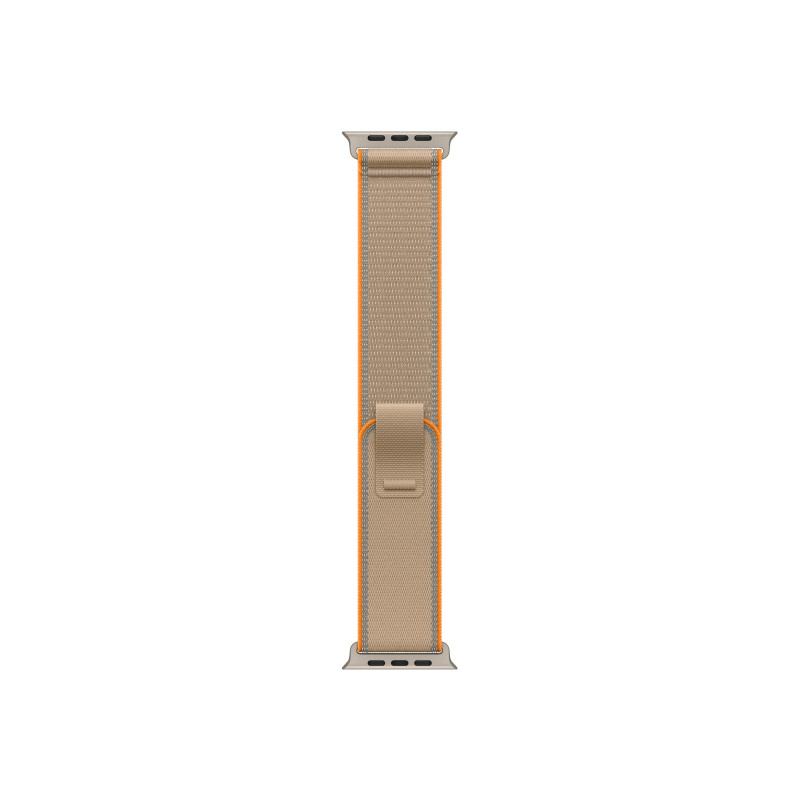 Apple Trail Loop viedpulksteņa siksniņa 49 mm, smilškrāsas, M/L, dabiskā titāna apdare, MK8N4ZM/A