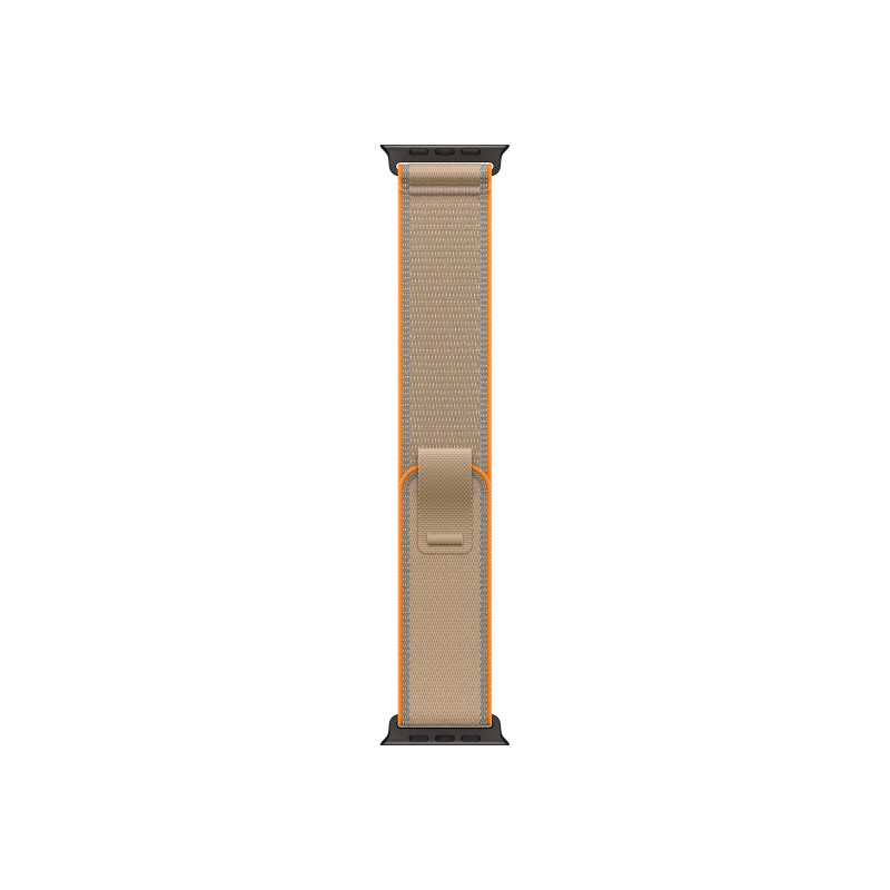 Apple Trail Loop viedpulksteņa siksniņa 49 mm, smilškrāsas, M/L, melnā titāna apdare, MKAJ4ZM/A