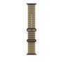 Apple Ocean Band viedpulksteņa siksniņa 49 mm, puscaurspīdīgas jūraszāļu zaļas krāsas, melnā titāna apdare, MKAV4ZM/A