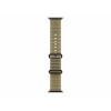 Apple Ocean Band viedpulksteņa siksniņa 49 mm, puscaurspīdīgas jūraszāļu zaļas krāsas, melnā titāna apdare, MKAV4ZM/A