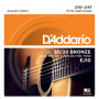 Daddario D'Addario EJ10 akustiskās ģitāras stīgas, 10-47