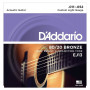 Daddario D'Addario EJ13 akustiskās ģitāras stīgas, 11-52
