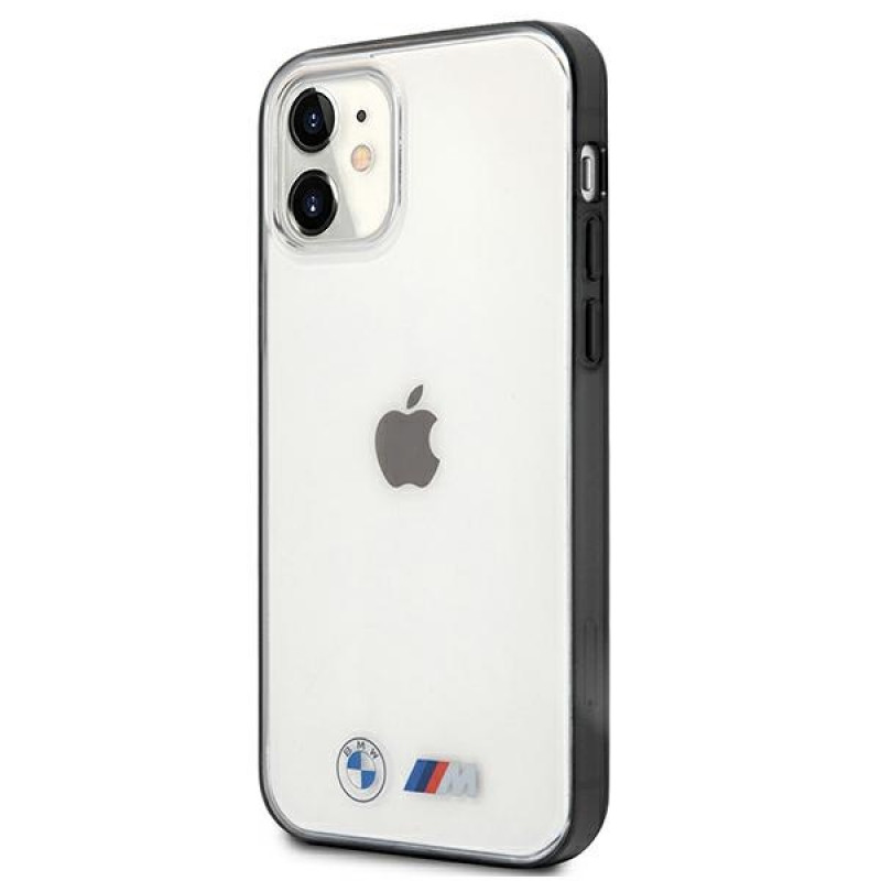 BMW BMHCP12SMBTOK Sandblast cietais apvalks Apple iPhone 12 mini, caurspīdīgs