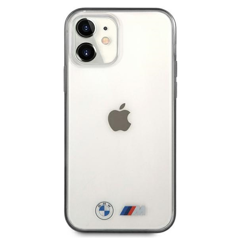 BMW BMHCP12SMBTOK Sandblast cietais apvalks Apple iPhone 12 mini, caurspīdīgs