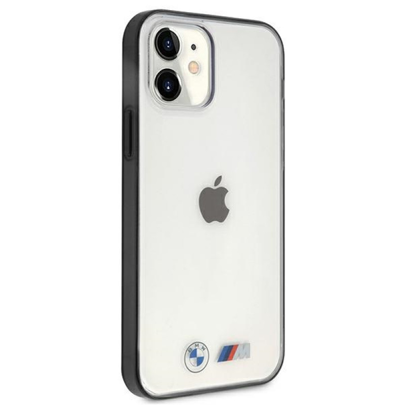 BMW BMHCP12SMBTOK Sandblast cietais apvalks Apple iPhone 12 mini, caurspīdīgs