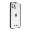 BMW BMHCP12LMBTOK Sandblast cietais apvalks Apple iPhone 12 Pro Max, caurspīdīgs