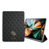 Guess GUIC12G4GFGR 4G Collection grāmatveida apvalks Apple iPad Pro 12.9 2021, pelēks