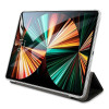 Guess GUIC12G4GFGR 4G Collection grāmatveida apvalks Apple iPad Pro 12.9 2021, pelēks